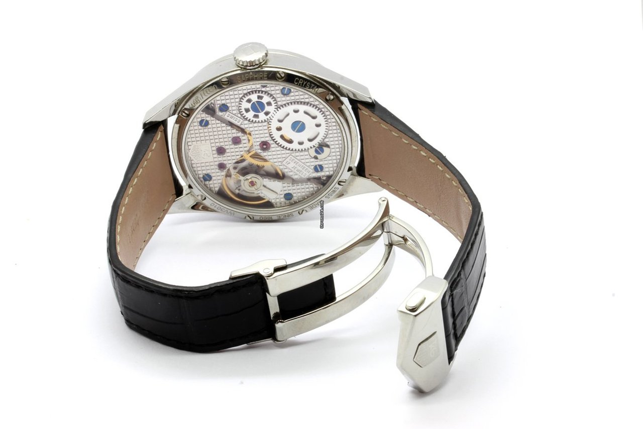 IMG_9081 TAG Heuer Carrera Mens watch Unisex Manual winding Steel WV3010.FT6010 Replica 5