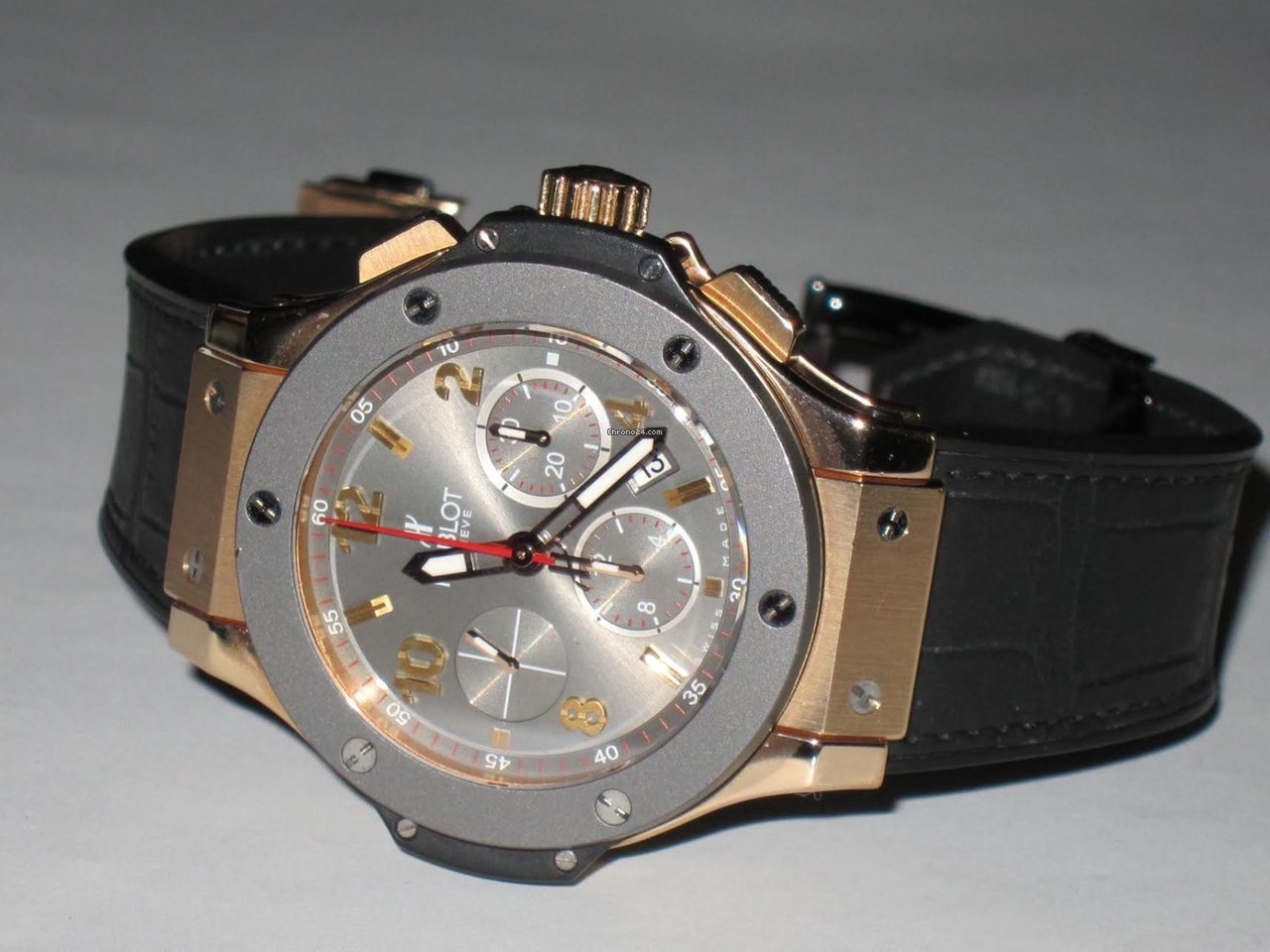 IMG_9081 Hublot Big Bang Mens watch Unisex Automatic Rose gold 301.PT.130.RX Replica 5