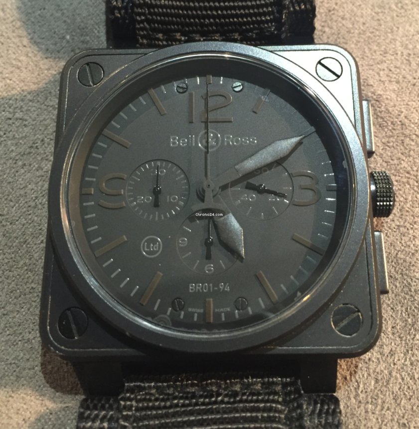 IMG_9081 Bell & Ross BR 01-94 Chronographe Mens watch Unisex Automatic Steel BR 01-94 Replica 5
