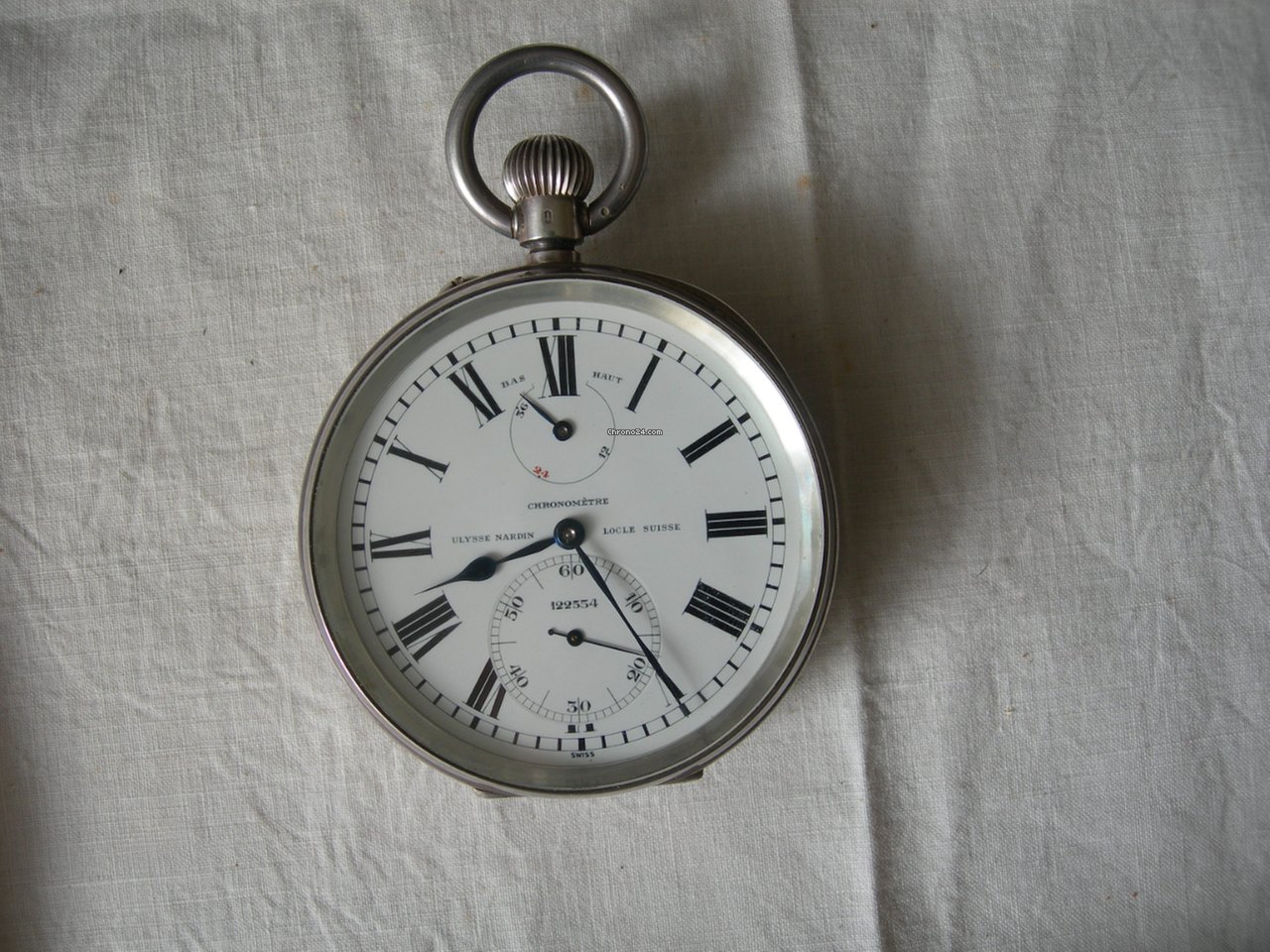 IMG_9081 Ulysse Nardin Manual winding Silver 122554 Replica 5