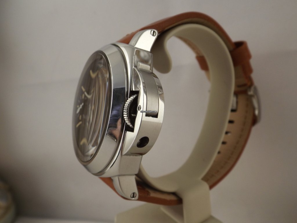 IMG_9081 Panerai Luminor Marina Manual winding Steel Pam001 Replica 5