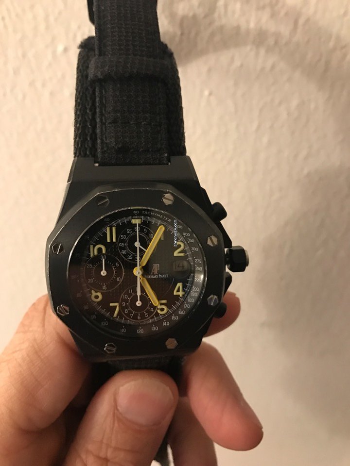 Audemars Piguet Royal Oak Offshore Chronograph Mens watch Unisex Automatic Steel 25770SN O 0001KE 01 end of days Replica 5