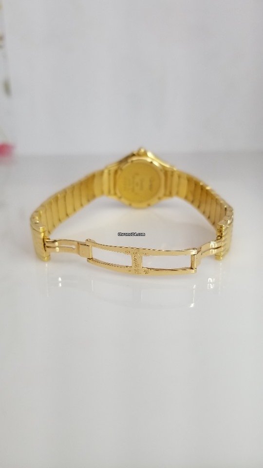 IMG_9081 Cartier Cougar Womens watch Quartz Yellow gold 16413 Replica 5
