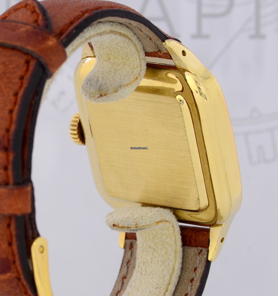Patek Philippe Vintage Mens watch Unisex Manual winding Yellow gold 2514 Replica 5