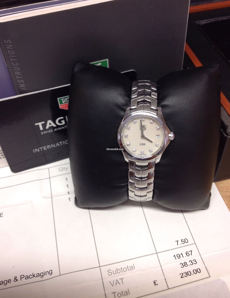 IMG_9081 TAG Heuer Link Lady Womens watch Quartz Steel WJF1414 Replica 5