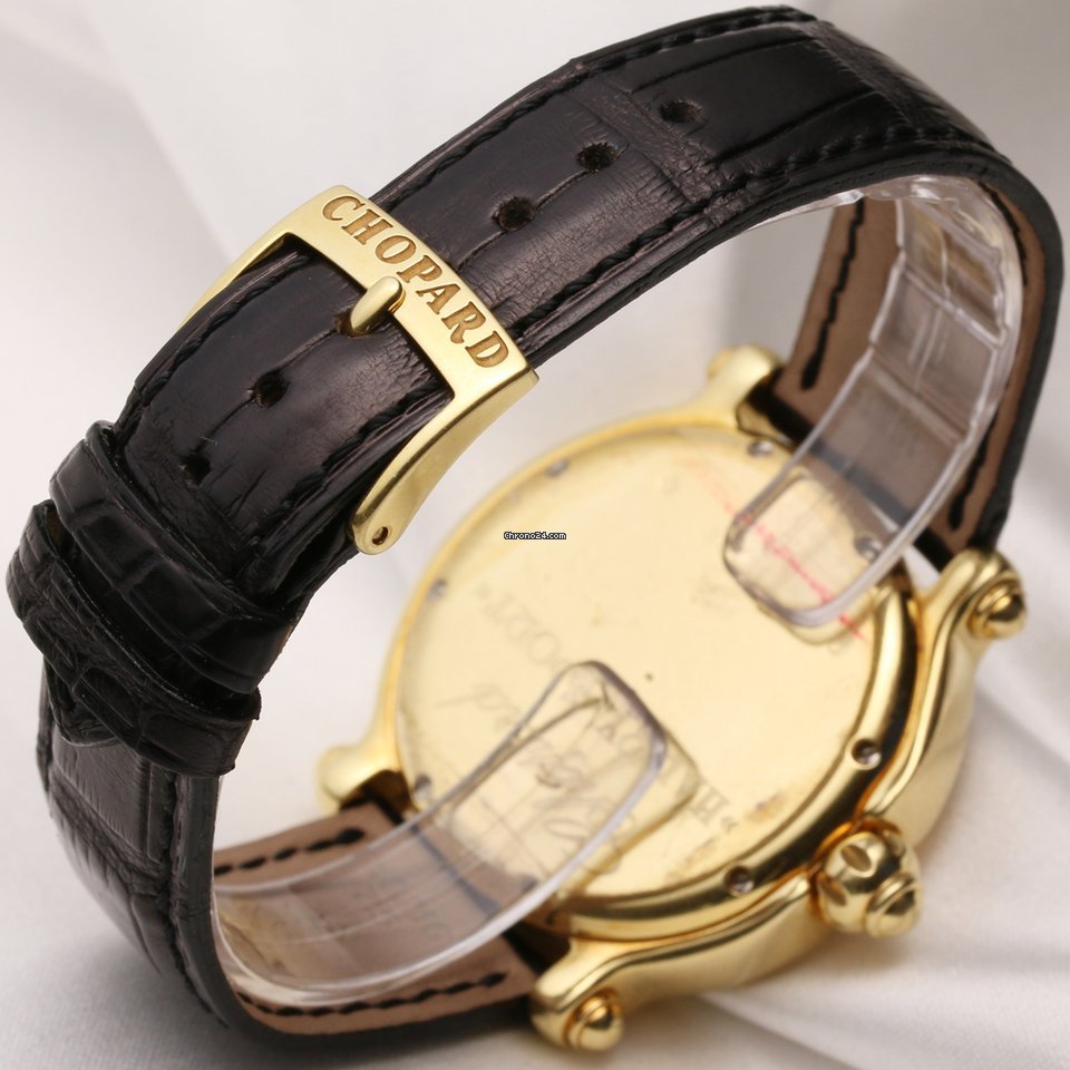 Chopard Happy Sport Womens watch Quartz Yellow gold 28 3528 Replica 5