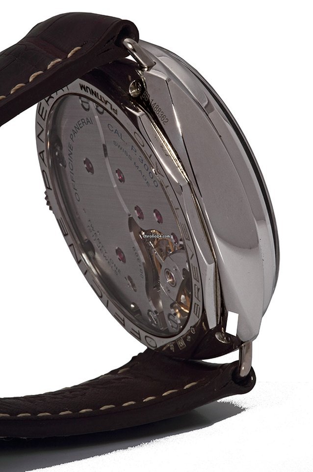 Panerai Special Editions Mens watch Unisex Manual winding Platinum PAM 00373 Replica 5