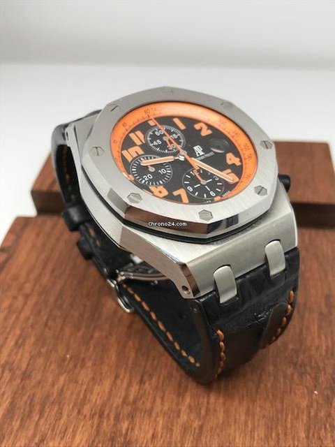 IMG_9081 Audemars Piguet Royal Oak Offshore Chronograph Volcano Mens watch Unisex Automatic Steel 26170ST.OO.D101CR.01 Replica 5