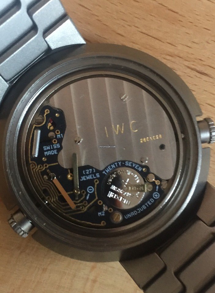 IMG_9081 IWC Porsche Design Mens watch Unisex Quartz Titanium 3821 Replica 5