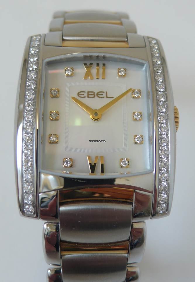 IMG_9081 Ebel Brasilia Womens watch Quartz Steel 1215781 Replica 5