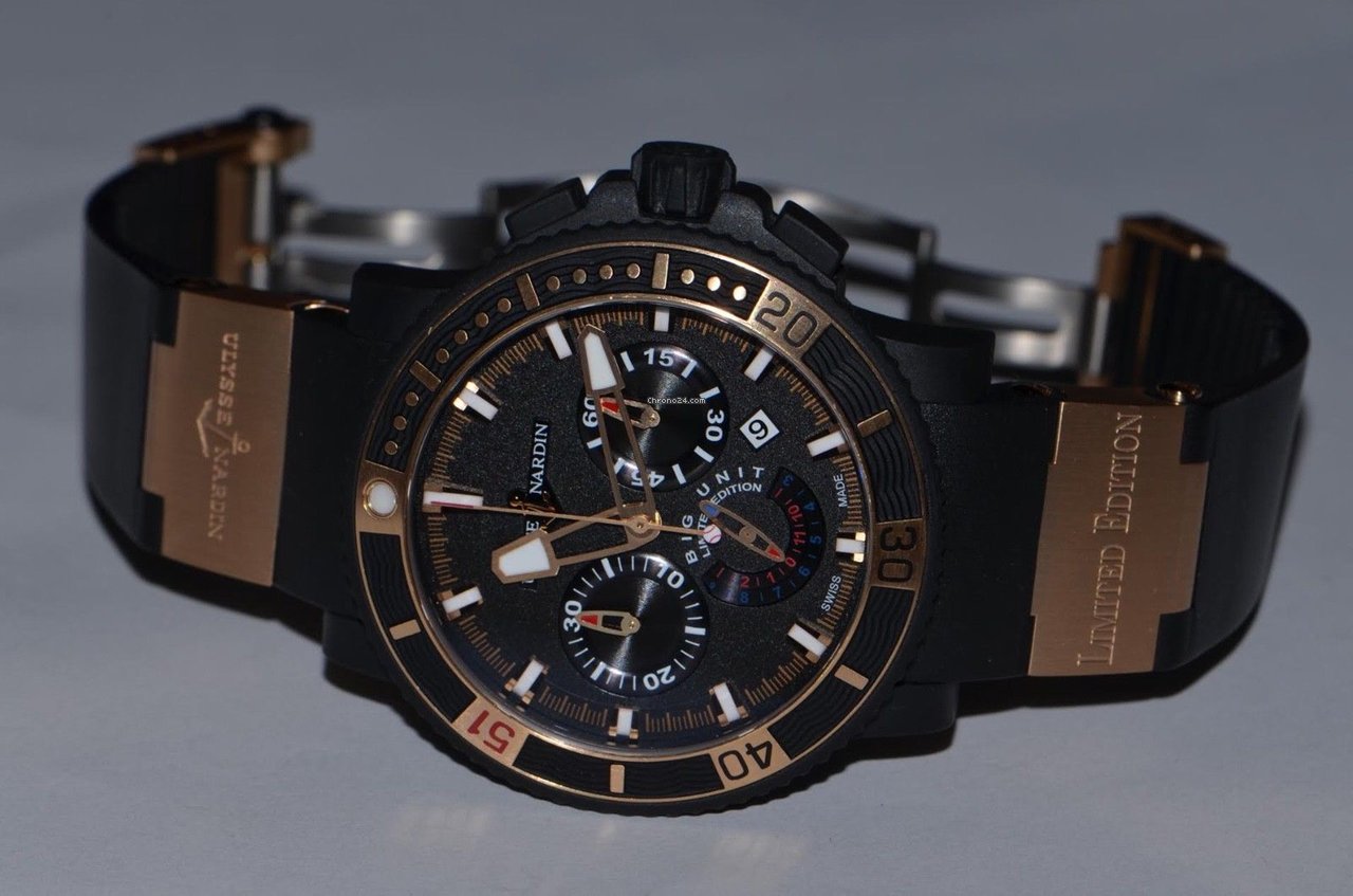 IMG_9081 Ulysse Nardin Mens watch Unisex Automatic Steel 353-95LE-3C BIG UNIT Replica 5