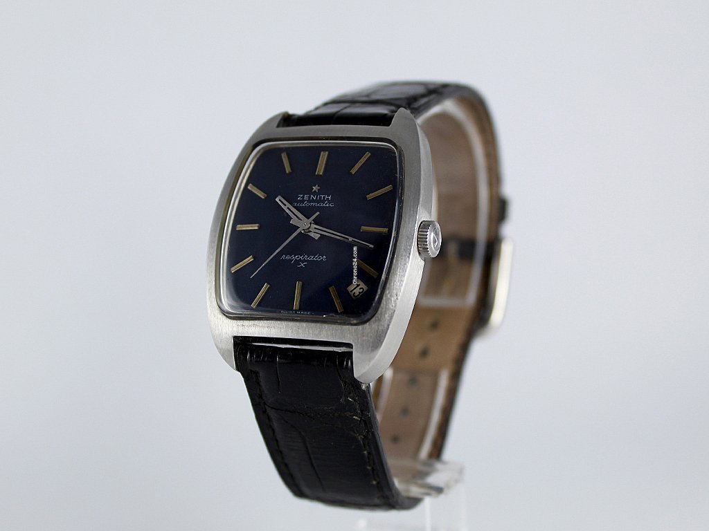 Zenith Mens watch Unisex Manual winding Steel 2552PC Replica 5