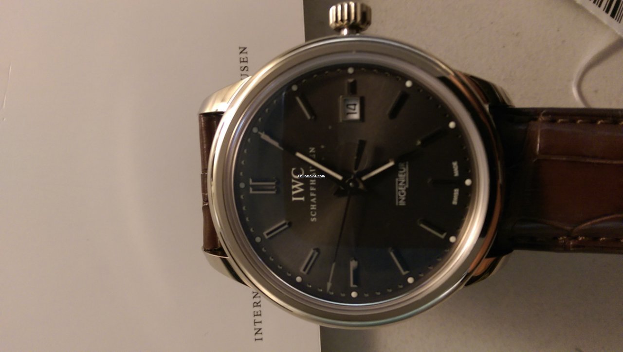 IWC Ingenieur Automatic Mens watch Unisex Automatic White gold IW323304 Replica 5
