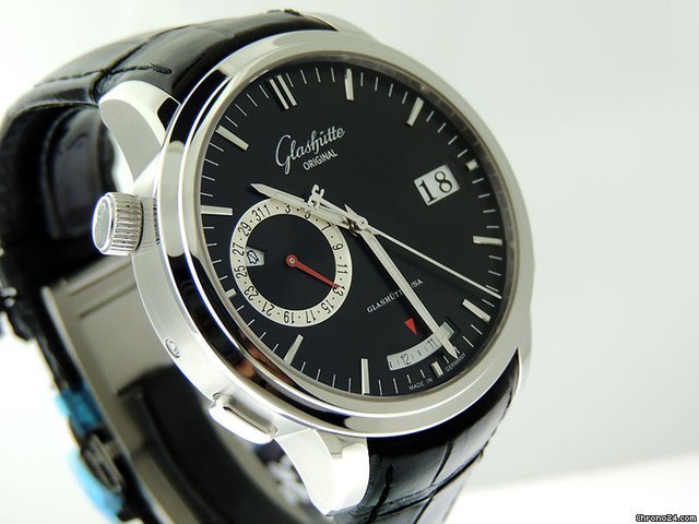IMG_9081 Glashutte Original Senator Diary Mens watch Unisex Automatic Steel 100-13-04-04-04 Replica 5