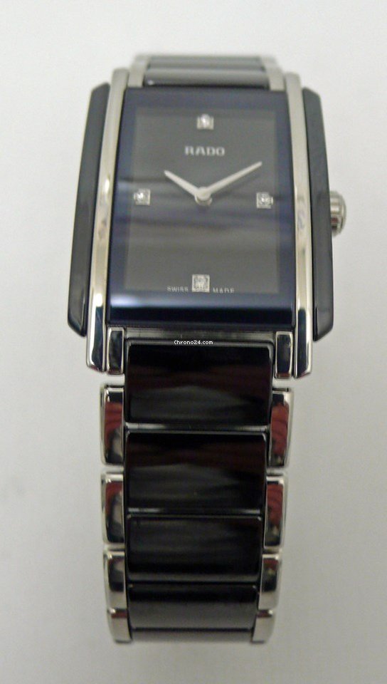 IMG_9081 Rado Integral Womens watch Quartz Ceramic R20613712 Replica 5