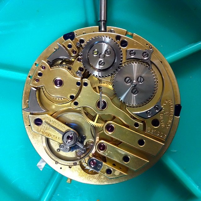Vacheron Constantin Mens watch Unisex Manual winding Yellow gold 51mm Replica 5