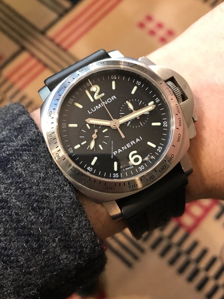 IMG_9081 Panerai Special Editions Mens watch Unisex Manual winding Steel Pam215 Replica 5