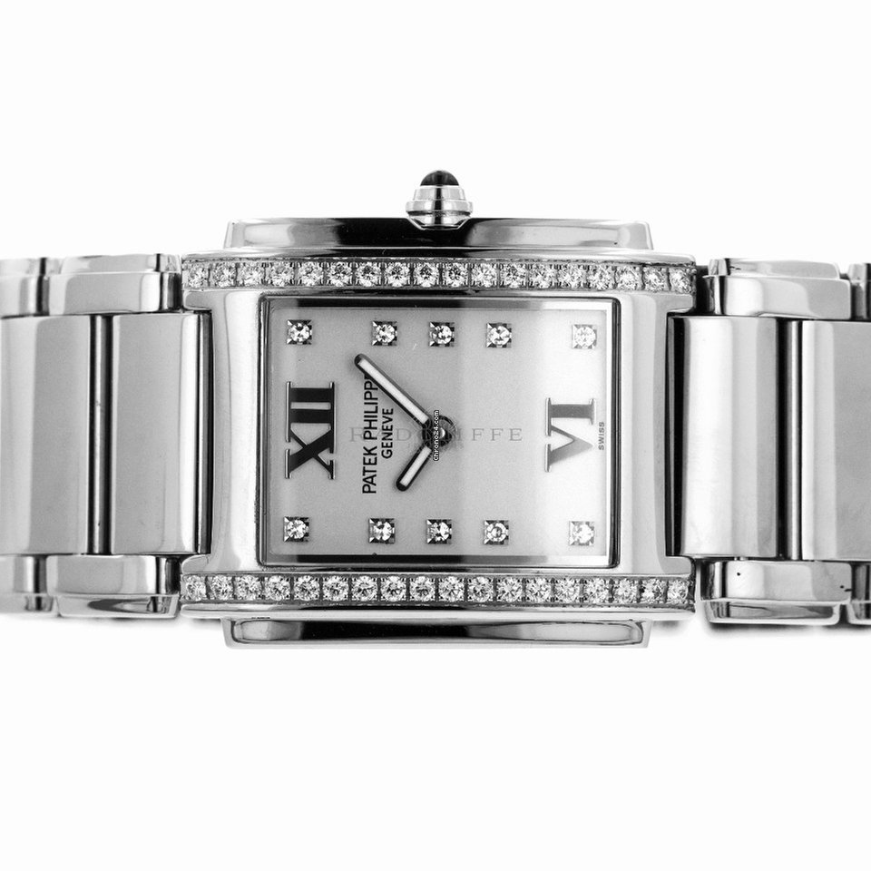 IMG_9081 Patek Philippe Twenty~4 Womens watch Quartz Steel 4910 10A-011 Replica 5
