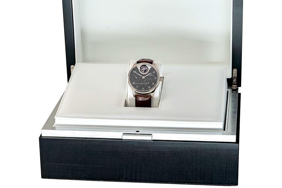 IWC Portuguese Tourbillon Automatic White gold 5042-07 Replica 5