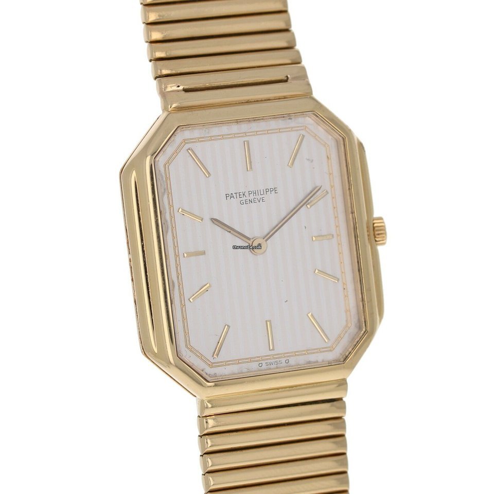Patek Philippe Gondolo Mens watch Unisex Quartz Yellow gold 3853 Replica 5