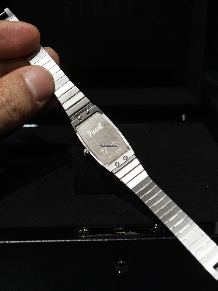 IMG_9081 Piaget Limelight Womens watch Quartz White gold GOA26054 Replica 5