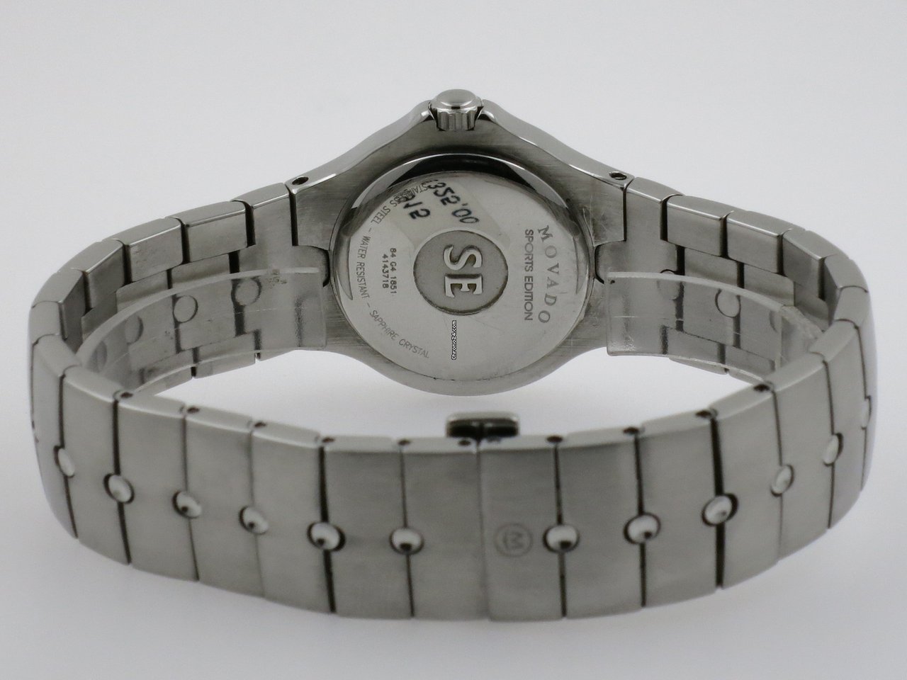 IMG_9081 Movado Sports Edition Womens watch Quartz Steel 84 G4 1851 Replica 5
