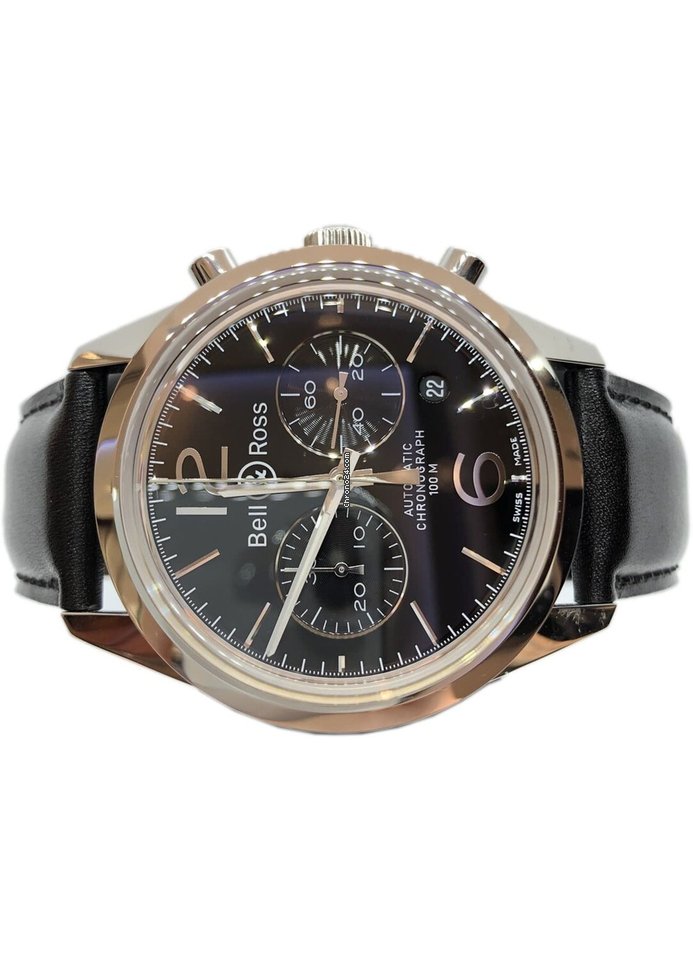 IMG_9081 Bell & Ross Vintage Mens watch Unisex Automatic Steel BRG126-BL-ST-SCR Replica 5