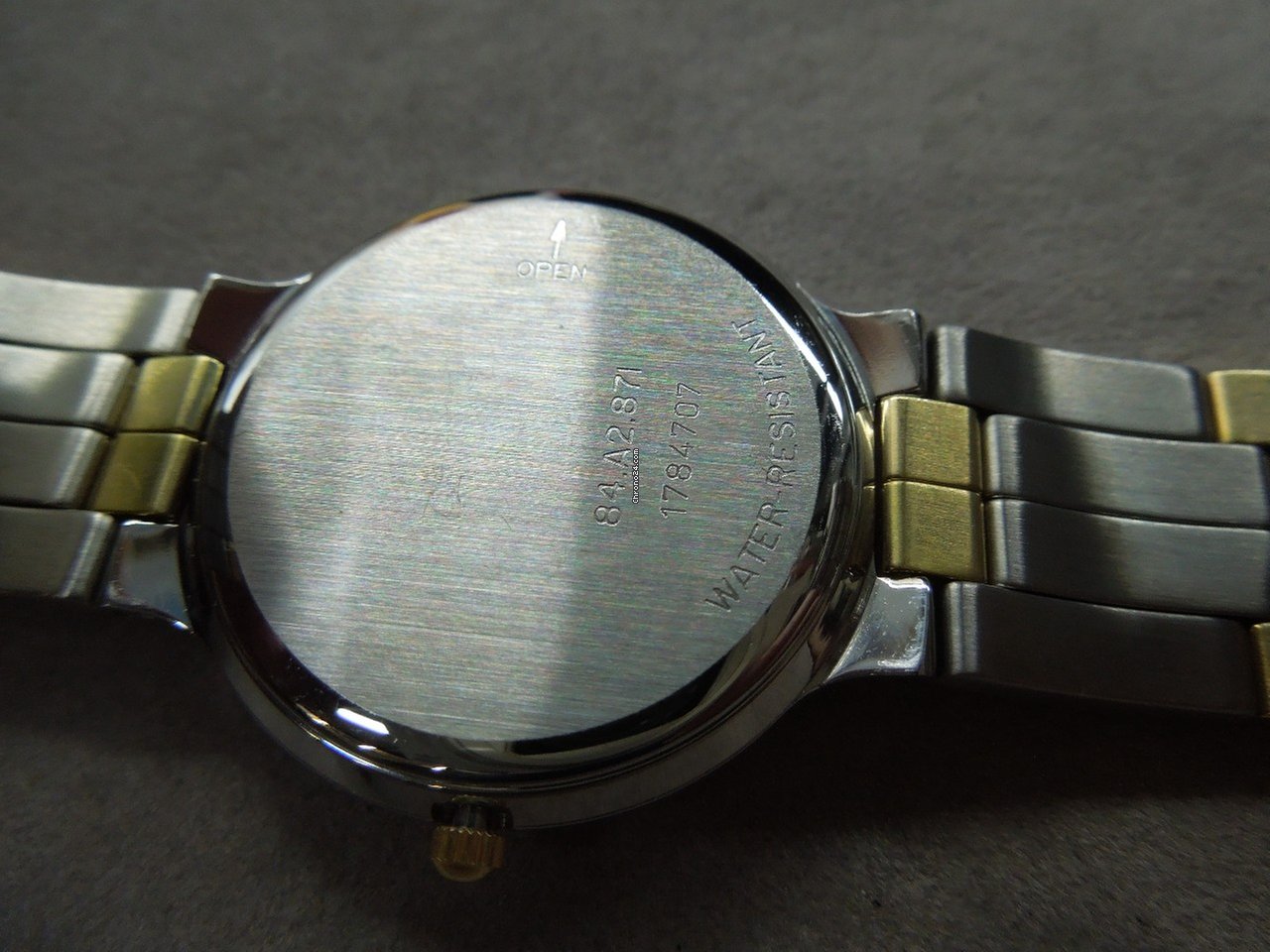Movado Mens watch Unisex Quartz Steel Movado 84.A2.0871.0479 Replica 5