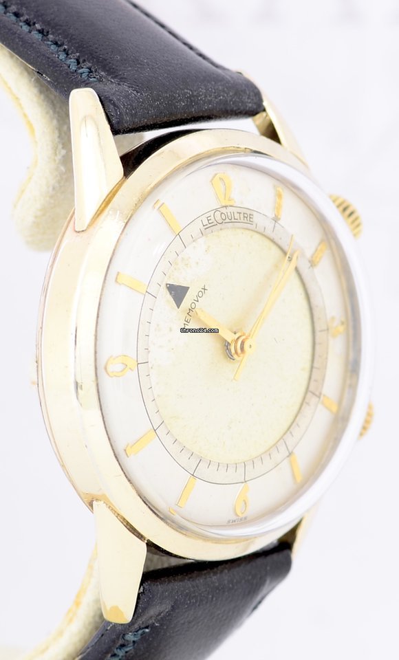 Jaeger-LeCoultre Mens watch Unisex Manual winding Gold Steel Memovox Vintage Replica 5