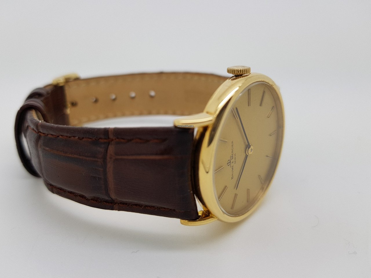 IMG_9081 Baume & Mercier Mens watch Unisex Manual winding Yellow gold 35103 Replica 5