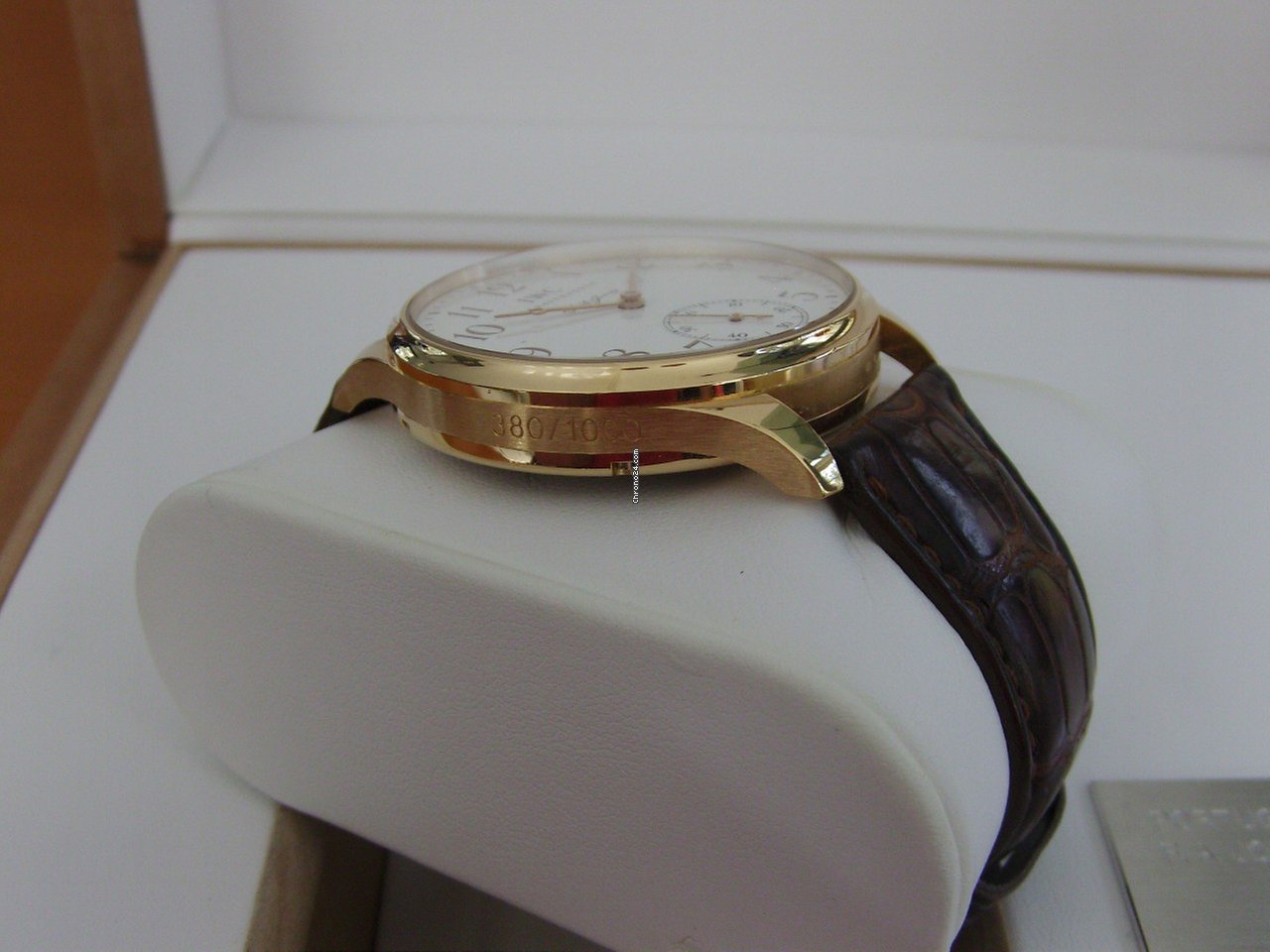 IMG_9081 IWC Portuguese Hand-Wound Manual winding Red gold IW5442-01 Replica 5