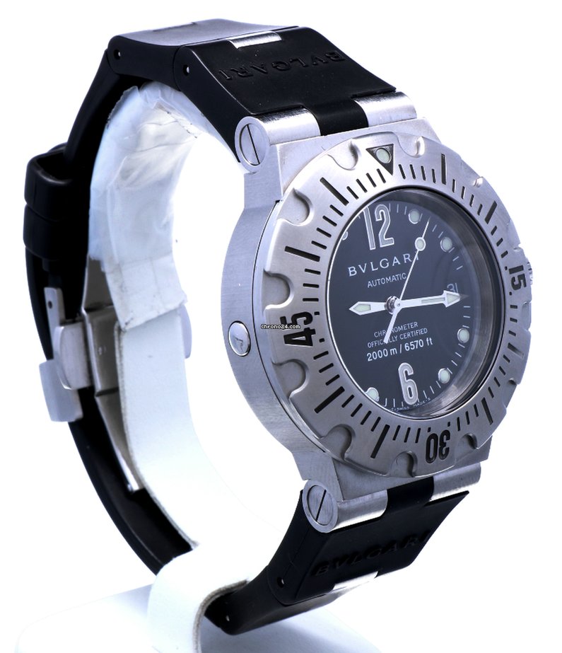 IMG_9081 Bulgari Diagono Mens watch Unisex Automatic Steel SD42S Replica 5