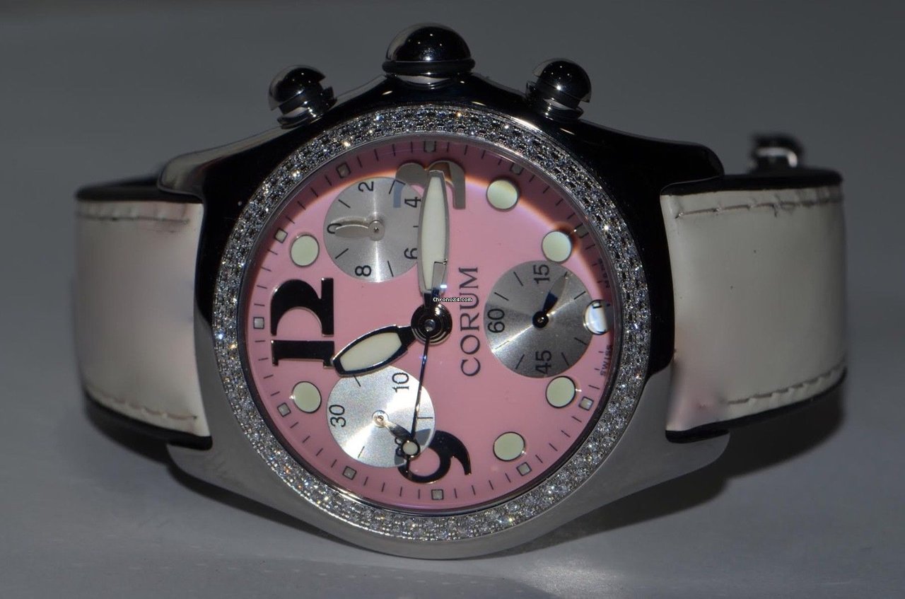 Corum Bubble Womens watch Quartz Steel 396.157.47 Replica 5