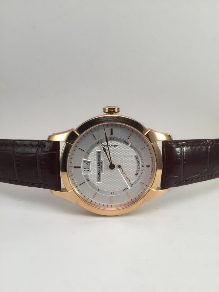 IMG_9081 Baume & Mercier William Baume Mens watch Unisex Automatic Red gold MOA08795 Replica 5