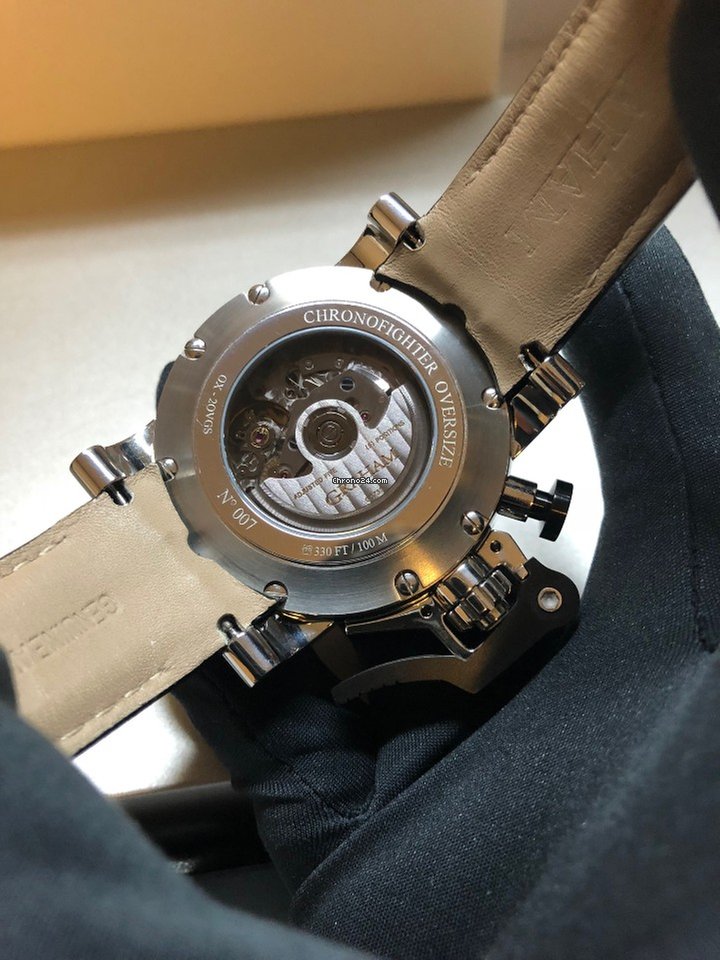 IMG_9081 Graham Chronofighter Oversize Mens watch Unisex Automatic Steel 2OVGS.B39A.C118S Replica 5