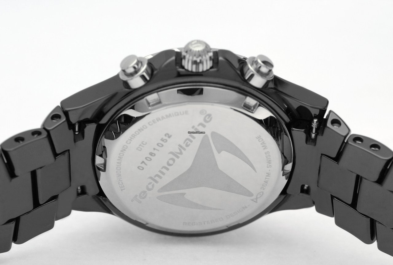 IMG_9081 Technomarine TechnoDiamond Womens watch Quartz Ceramic DTCB02C Replica 5