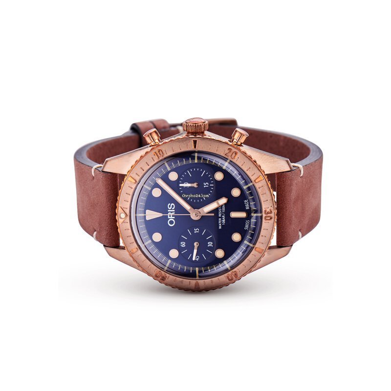 Oris Carl Brashear Mens watch Unisex Automatic Bronze 01 771 7744 3185 LS Replica 5