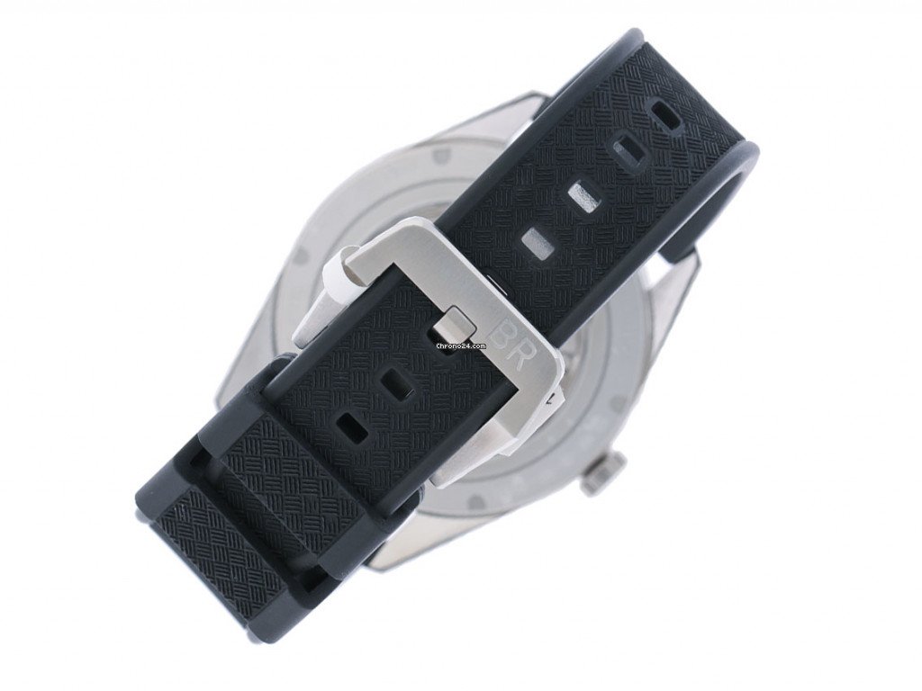 IMG_9081 Bell & Ross BR V1 Mens watch Unisex Automatic Steel BRV123-BL-GMT SRB Replica 5