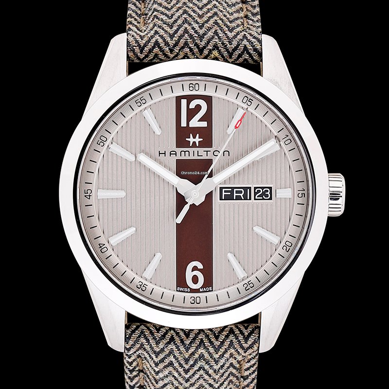 IMG_9081 Hamilton Broadway Mens watch Unisex Quartz Steel H43311985 Replica 5