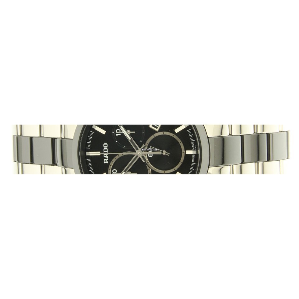 IMG_9081 Rado HyperChrome Chronograph Mens watch Unisex Quartz Steel R32038152 Replica 5