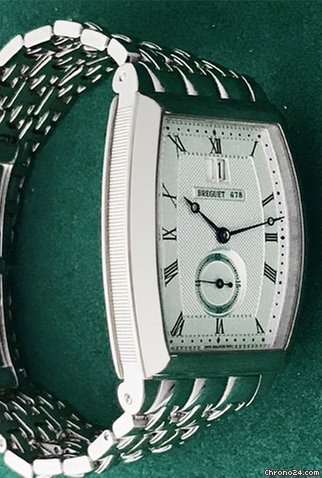 Breguet Heritage Mens watch Unisex Automatic White gold 5480BB 12 BB0 Replica 5