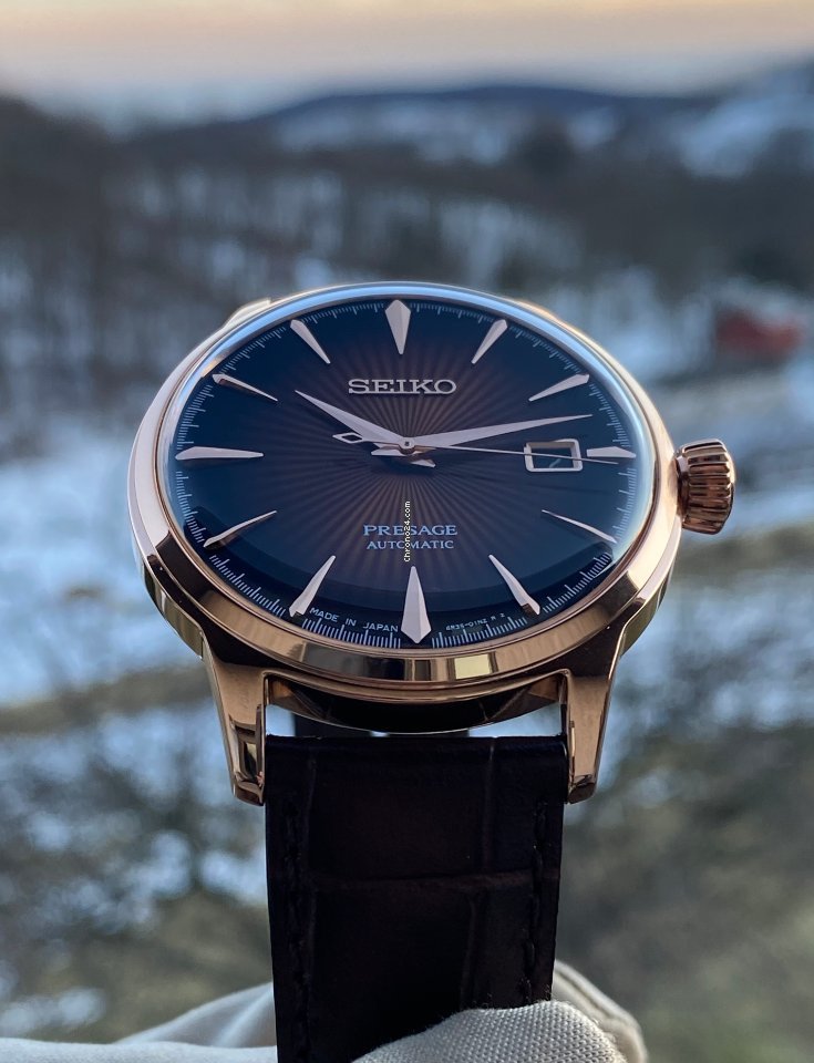 Seiko Presage Mens watch Unisex Automatic Steel SRPB46J1 Replica 5