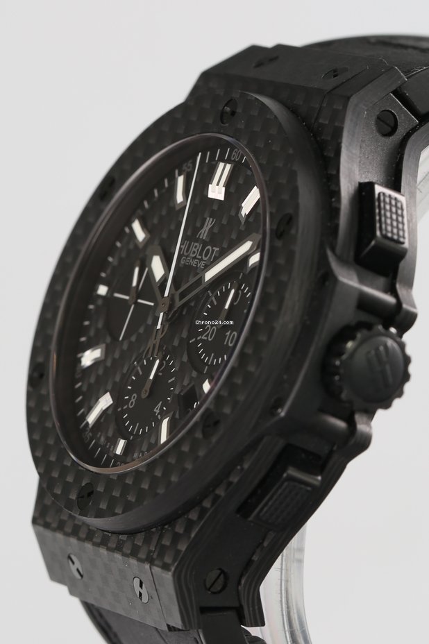 IMG_9081 Hublot Big Bang 44 mm Mens watch Unisex Automatic Carbon 301.QX.1724.RX. Replica 5