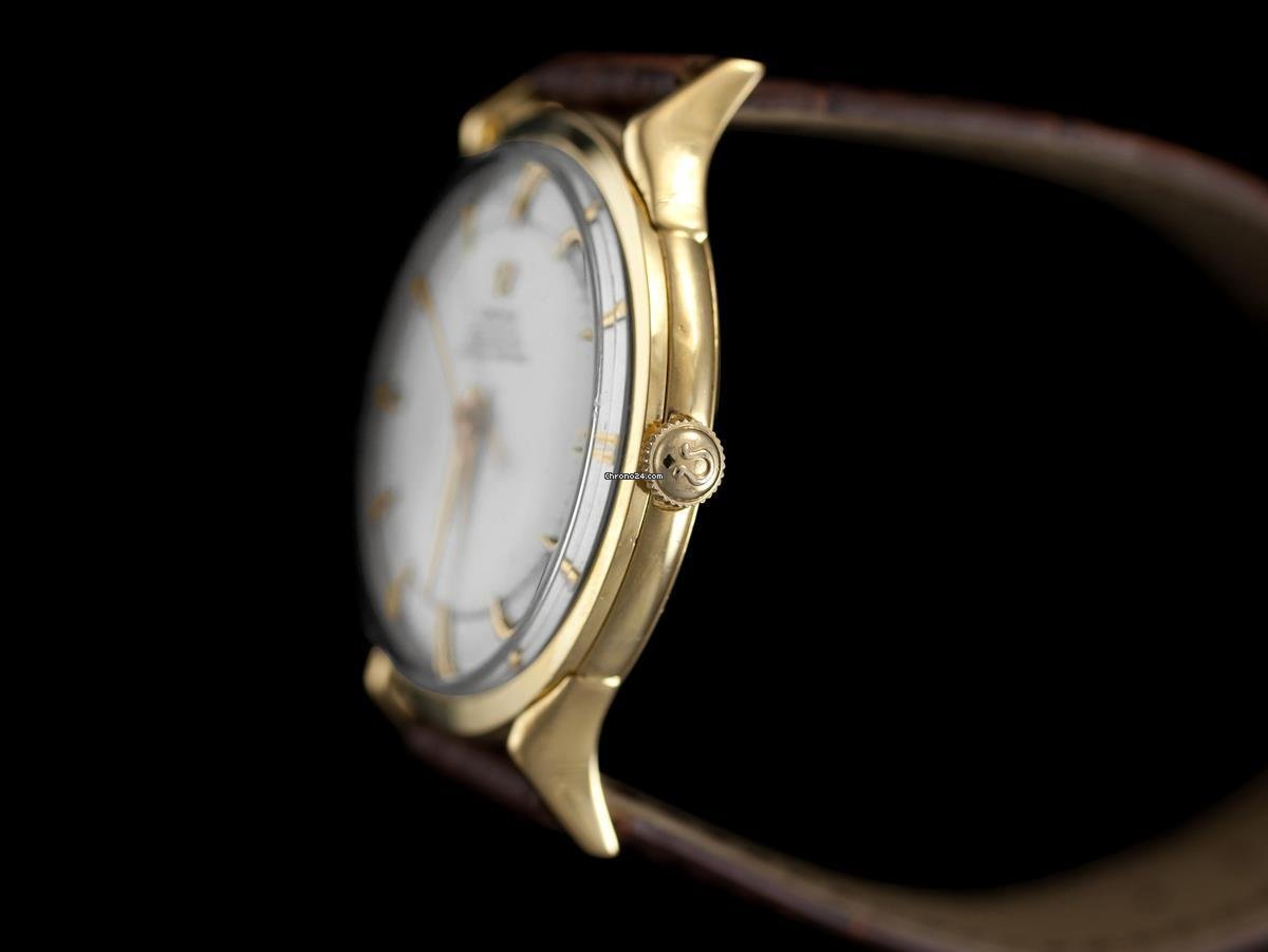 IMG_9081 Omega Constellation Mens watch Unisex Automatic Yellow gold 5817 Replica 5