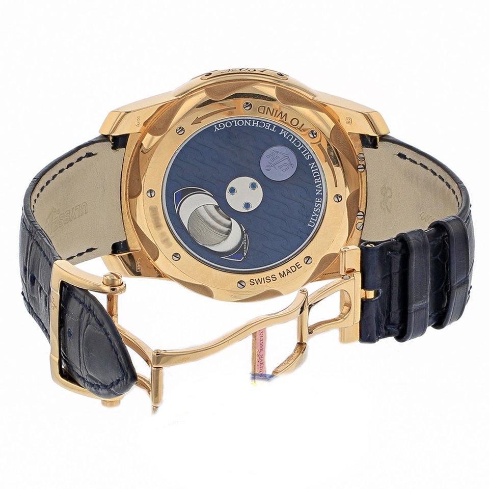 IMG_9081 Ulysse Nardin Freak Cruiser Mens watch Unisex Manual winding Rose gold 2056-131 03 Replica 5