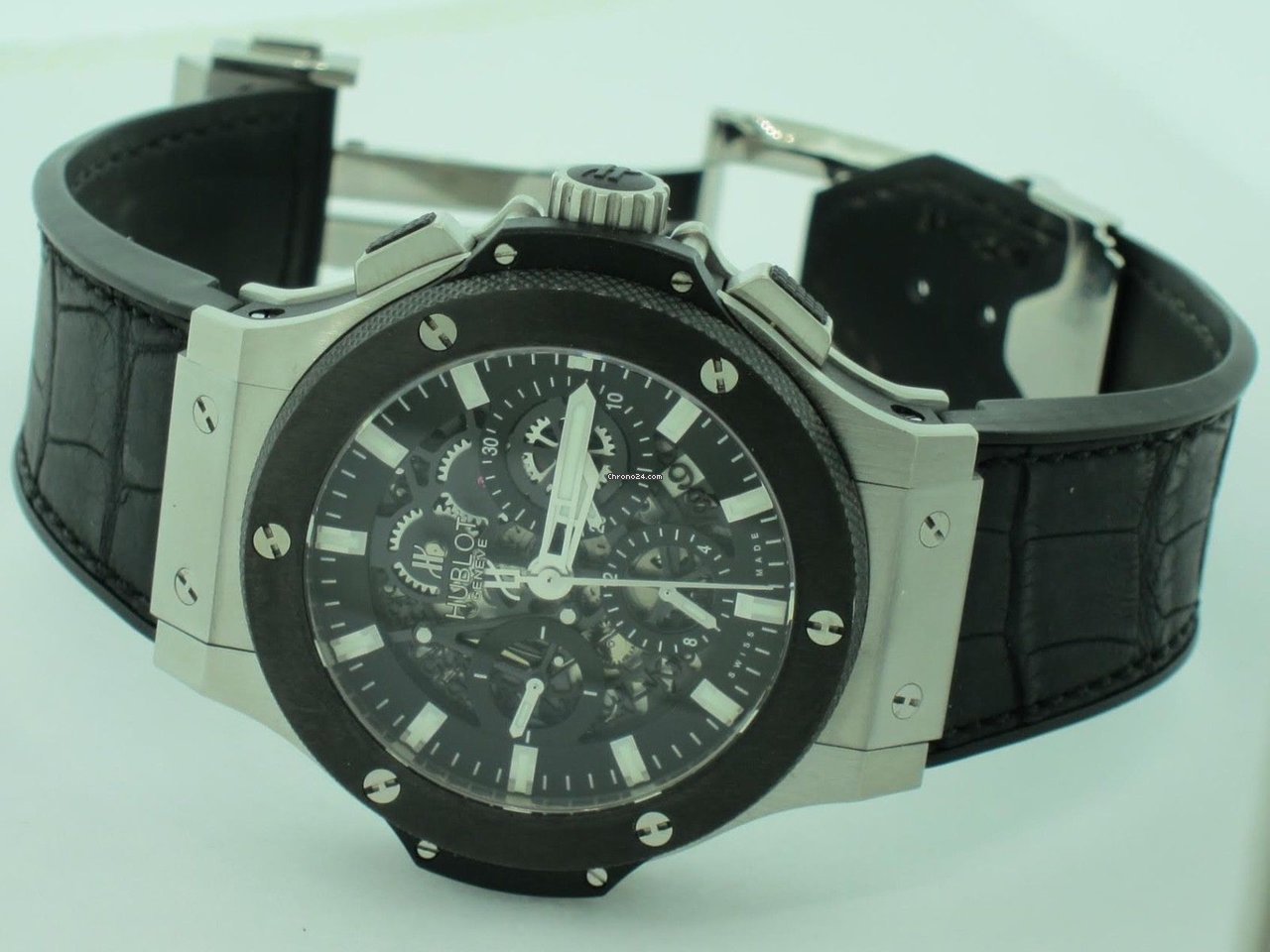 IMG_9081 Hublot Big Bang Aero Bang Mens watch Unisex Automatic Steel 311.SM1170.RX Replica 5