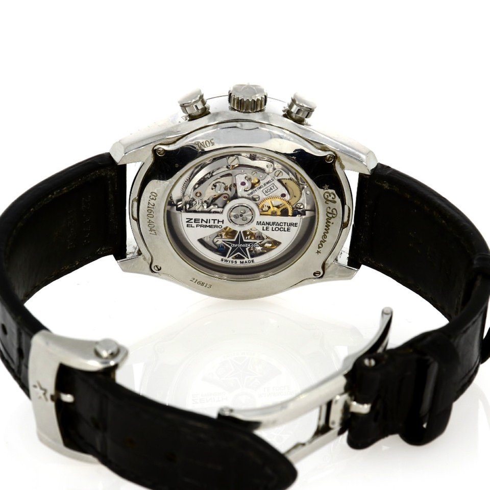 IMG_9081 Zenith El Primero Chronomaster Mens watch Unisex Automatic Steel 03.2160.4047 21.C714 Replica 5