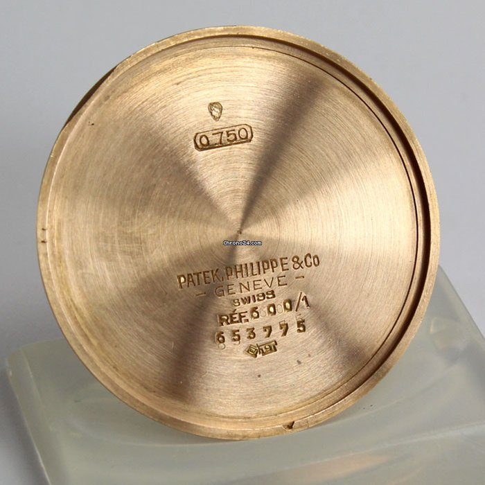 Patek Philippe Mens watch Unisex Manual winding Yellow gold 600 1 Replica 5
