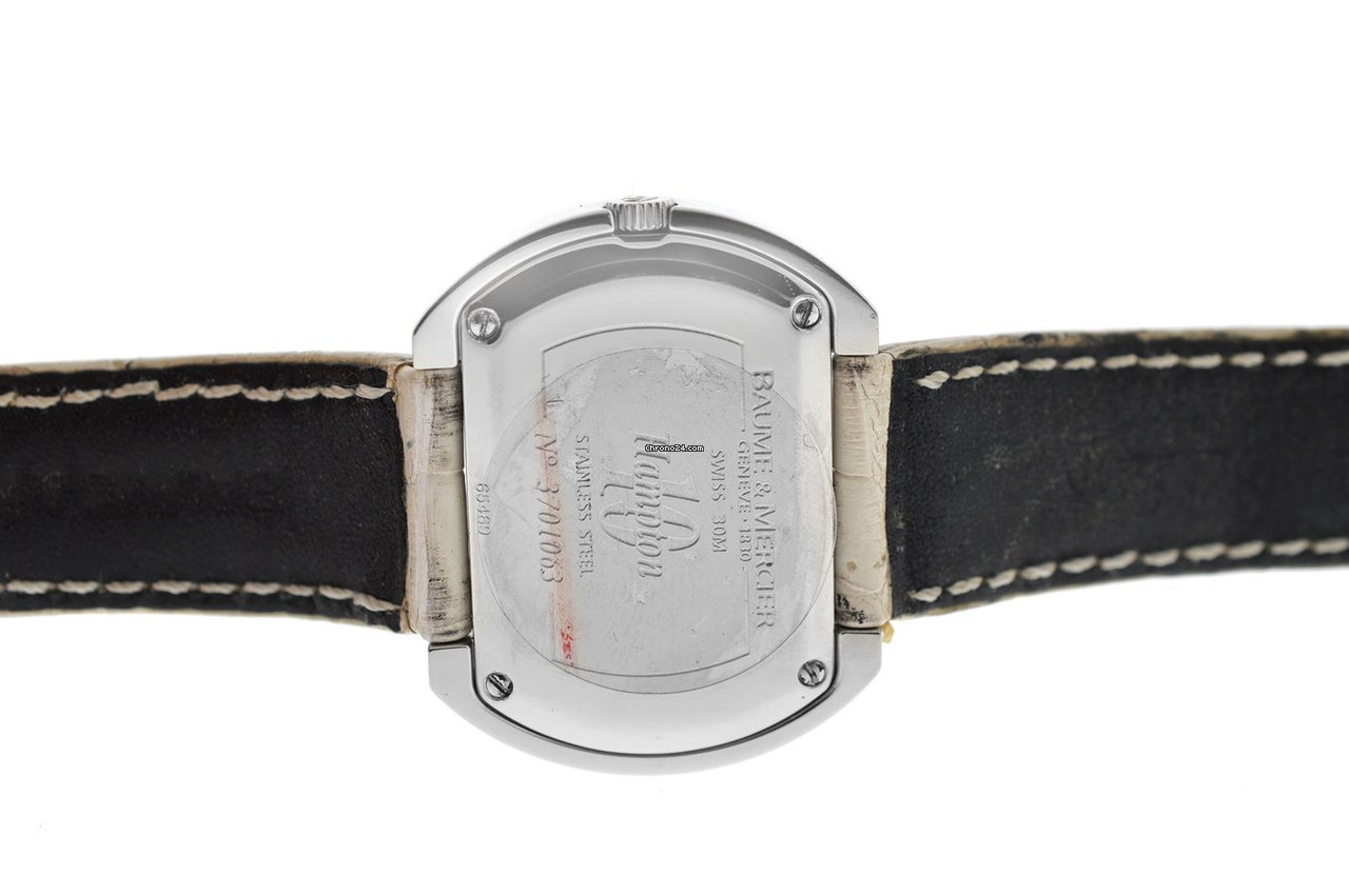 IMG_9081 Baume & Mercier Hampton Womens watch Quartz Steel 65469 Replica 5