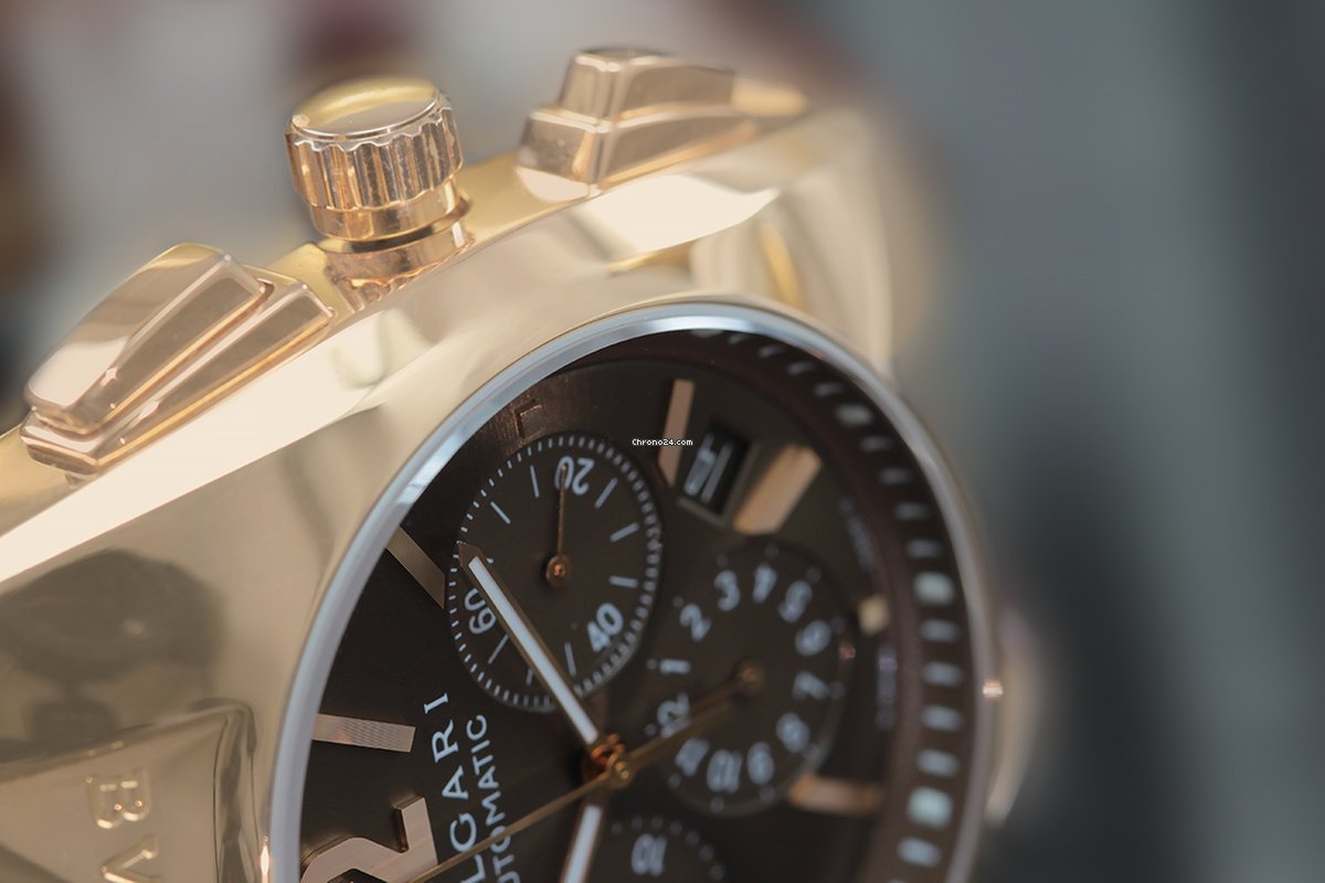 Bulgari Ergon Mens watch Unisex Automatic Rose gold EGP 40 G CH Replica 5